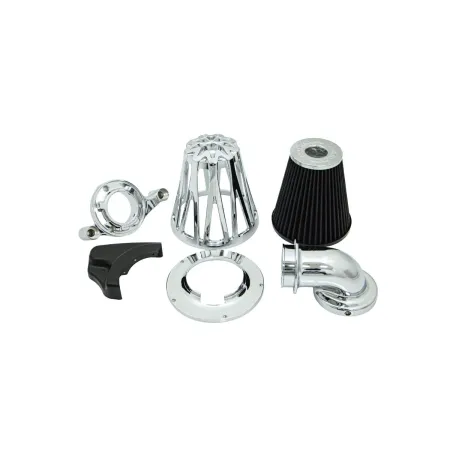Arlen Ness Crossfire Monster Air Cleaner In Chrome For Harley Davidson 2017-2023 M8 Touring Models (600-088)