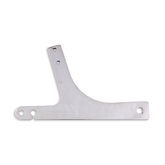 DOSS Rigid Mount Sissy Bar Side Plates in Chrome Finish For 6-3/4 Inch Wide 1996-2001 Dyna (Excluding FXDWG, 2000-2001 FXDX/T) & 7-1/2 Inch Wide 2002-2005 Dyna (Excluding FXDWG) Models (ARM911309)