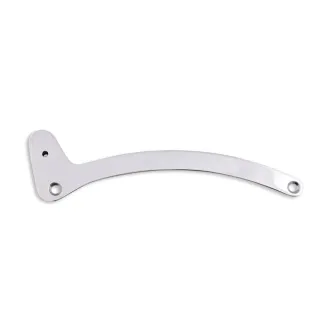DOSS Rigid Mount Sissy Bar Side Plates in Chrome Finish For 1957-1978 XL Sportster Models (ARM411309)
