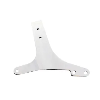 DOSS Rigid Mount Sissy Bar Side Plates in Chrome Finish For 1982-1994 FXR Models (ARM321309)
