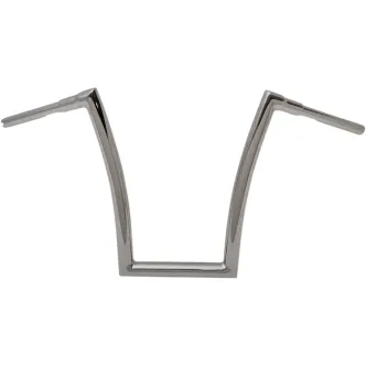 Todds Cycle 17 Inch Ape Hanger 1 1/2 Inch Diameter Strip Handlebar In Chrome (0601-4889)