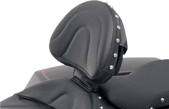 Saddlemen Renegade Drivers Backrest With Chrome Studs For Harley Davidson 2008-2014 FLHR, FLHT, FLHX & FLTR Touring Models (11567R)