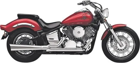Cobra Power Pro 2 Into 1 Exhaust System In Chrome For Yamaha 1999-2009 XVS1100 Drag Star & V-Star Models (2417)