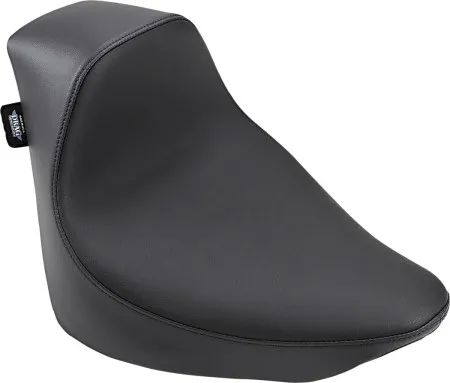 Drag Specialties Ez-On Smooth Vinyl Solo Seat For Harley Davidson 2018-2024 Softail FLDE Deluxe, FLHCS Heritage Classic, FLSL Slim, FXBB Street Bob & FXST Standard Models (0802-1148)