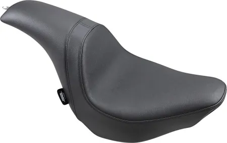 Drag Specialties Predator Smooth Seat For Harley Davidson 2018-2024 Softail FLFB Fat Boy Models (0802-1181)
