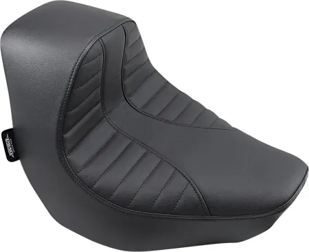 Drag Specialties Ez-On Mount Scorpion Stitched Solo Seat For Harley Davidson 2018-2023 Softail FXBR Breakout Models (0802-1272)