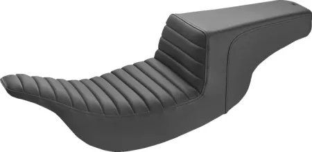 Saddlemen Step-Up Tuck N Roll Seat For Harley Davidson 1997-2007 Touring FLHT & FLTR Models (897-07-171)