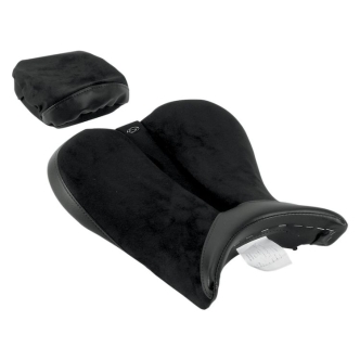 Saddlemen Sport Solo Front Saddlesuede In Black (With Matching Pillion Cover) For Yamaha 2009-2014 R1 Models (0810-0787)