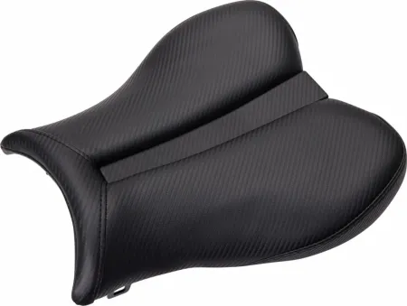 Saddlemen Track Carbon Fiber Solo Gel Channel Seat (With Matching Pillion Cover) For Suzuki 2009-2016 GSX-R1000 Models (0810-S023)