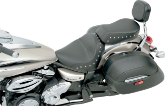 Saddlemen Renegade Tour Pillion Seat With Chrome Studs For Yamaha 2009-2017 V-Star 950/950T Models (Y09-14-015)