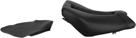 Saddlemen Track Carbon Fiber Solo Seat (With Matching Pillion Cover) For BMW 2012-2018 S1000RR/S1000R Models (0810-BM20)
