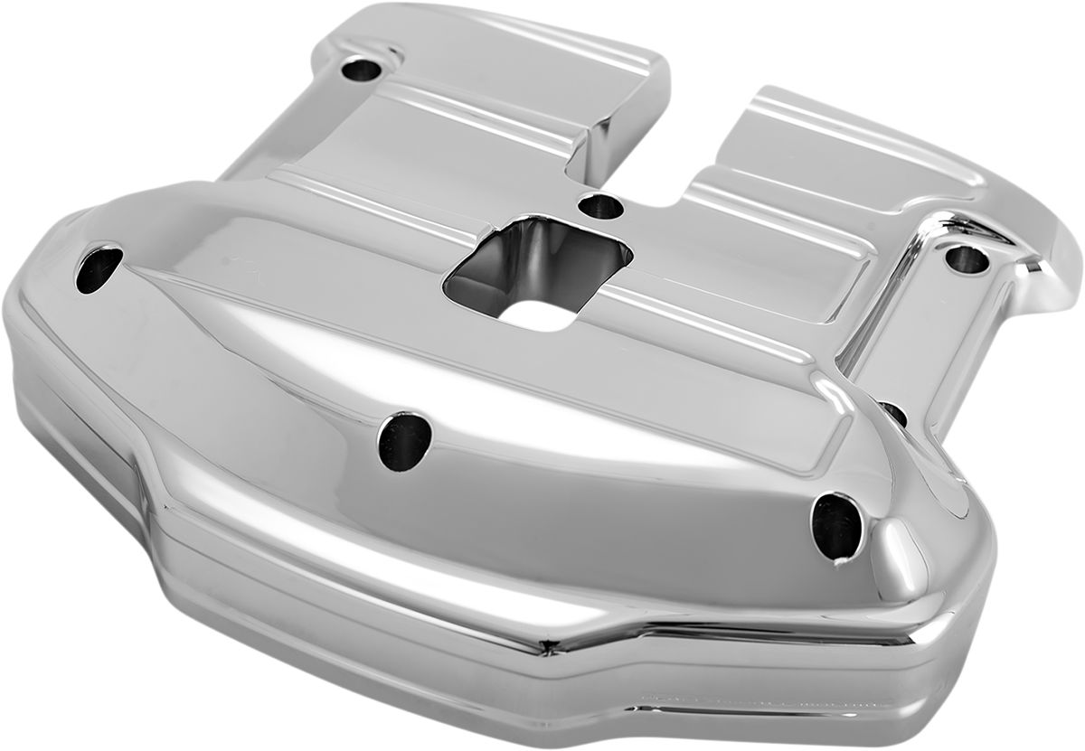 Performance Machine Scallop Rocker Box Covers In Chrome Finish For