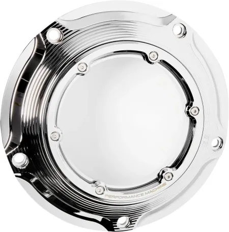 Performance Machine Vision Derby Cover In Chrome Finish For 2015 FLHTCUL/FLHTK, 2016-2023 Touring/Trike & 2024 FLHR, FLHTK, FLTRT Models (0177-2083M-CH)