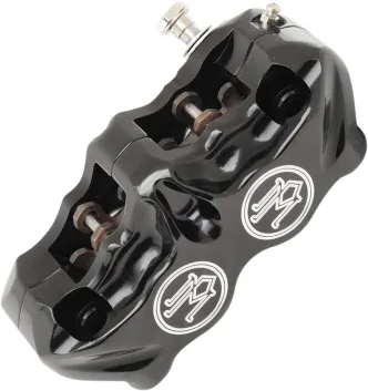 Performance Machine 4-Piston Front Right Radial Mount Caliper In Contrast Cut Finish (0052-2406-BM)