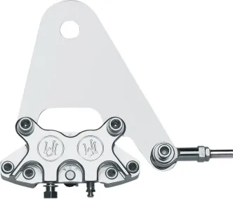 Performance Machine Classic Rear Calliper Kit in Polished Finish For 11-1/2 Inch Disc Rotors (1272-0052-P)