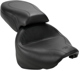 Mustang Wide Touring 2-Up Seat For Yamaha 1999-2015 Road Star 1500 & 1700 Models (75217)