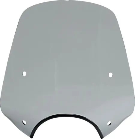 Memphis Shades Pop Top 16 Inch Tall Sportshield In Black Smoke For 9 Inch Headlights (MEP55212)