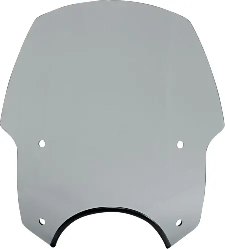Memphis Shades Alley Cat 18 Inch Tall Sportshield In Black Smoke For Standard 9 inch Headlights (MEP56212)