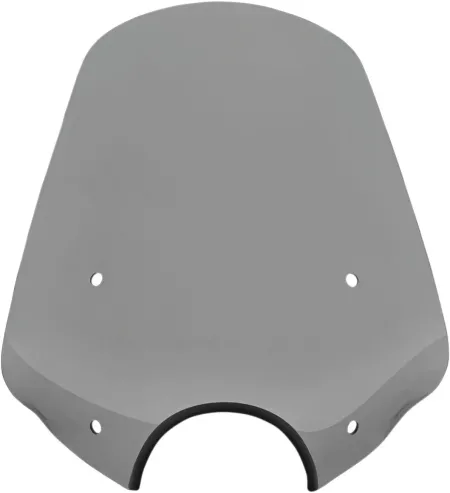 Memphis Shades Big Shot 20 Inch Tall Sportshield Black Smoke For Standard 5-3/4 inch - 7 inch Headlights (MEP57112)