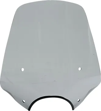 Memphis Shades Big Shot 20 Inch Tall Sportshield Black Smoke For Standard 9 inch Headlights (MEP57212)