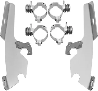 Memphis Shades Fats/Slim Trigger-lock Kit In Polished Finish For Honda Models (MEK1943)