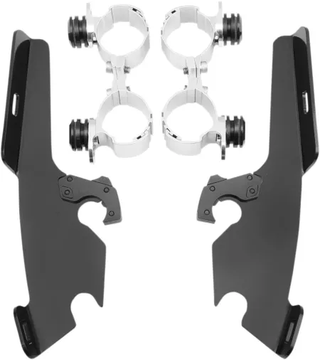 Memphis Shades Fats/Slim Trigger-lock Kit In Black Finish For Honda Models (MEB1943)