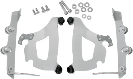 Memphis Shades Bullet Fairing Trigger Lock Mounting Kit in Polished Finish For Honda Models (MEK1973)