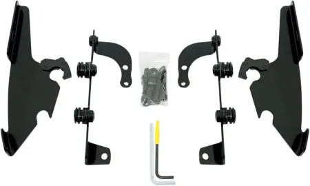 Memphis Shades Fats/Slim Trigger-lock Kit In Black Finish For Honda Models (MEB8966)