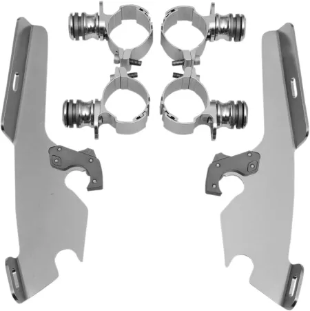 Memphis Shades Fats/Slim Trigger-lock Kit In Polished Finish For Honda Models (MEK1968)