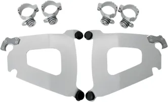 Memphis Shades Bullet Fairing Trigger Lock Mounting Kit in Polished Finish For Honda Models (MEK1976)