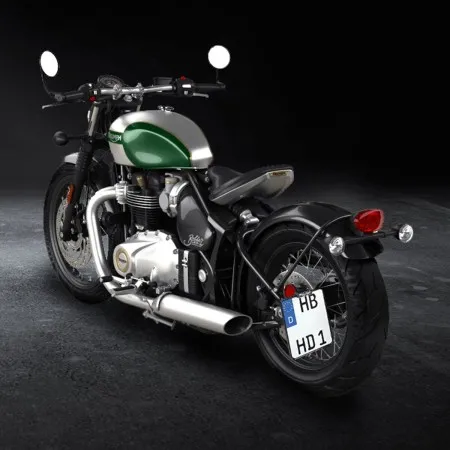 Heinz Bikes Slip-In License Plate Mounts (HBSKZ-TRBO-DE)