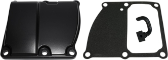 Drag Specialties Transmission Top Cover Kit in Matt Black Finish For HD M8 Models (I35-0029MB/G)