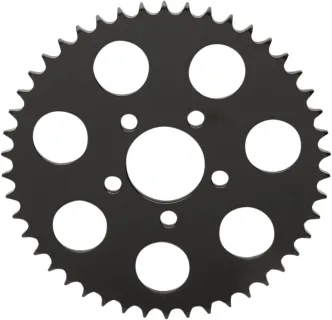 Drag Specialties 46 Tooth Gloss Black Rear Chain Sprocket For 2000-2022 HD Big Twin Models(16429EB)