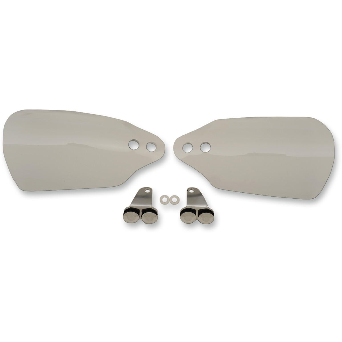 Memphis Shades Black Opaque Hand Guards MEB7218 | Wind Protection For Motorcycle Handlebars