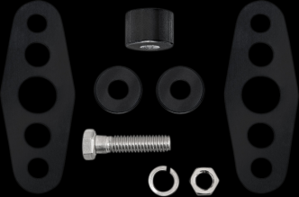 Memphis Shades Headlight Extension Kit in Black Finish for HD Sportster Models (MEB9896)