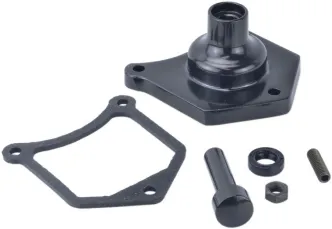 Drag Specialties Starter Button In Gloss Black Finish For 1999-2017 HD Big Twin and 1991-2022 Sportster Models (79-4001)