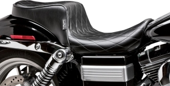 Le Pera Cherokee Diamond Stitched Seat For Harley Davidson 1996-2003 Dyna Wide Glide Models (LN-023DM)