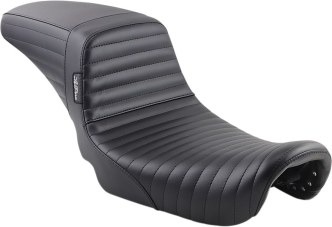 Le Pera KickFlip Daddy Long Legs Pleated Stitched Seat For Harley Davidson 2006-2017 Dyna Models (LK-591DLPT)