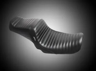Le Pera Pleated TailWhip Seat For Harley Davidson 1996-2003 Dyna Models (Excl. FXDWG) (LN-581PT)