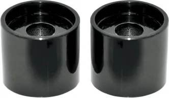 LA Choppers 25.4mm (1 Inch) Riser Extension For 38mm (1-1/2) Handlebars In Black For Universal Fitment (LA-7413-51B)