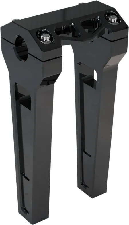 LA Choppers 8 Inch Straight Risers In Black With 1 Inch Clamping Diameter (LA-7470-08B)
