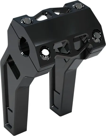 LA Choppers 6 Inch Pullback Risers In Black With 1 Inch Clamping Diameter (LA-7471-06B)