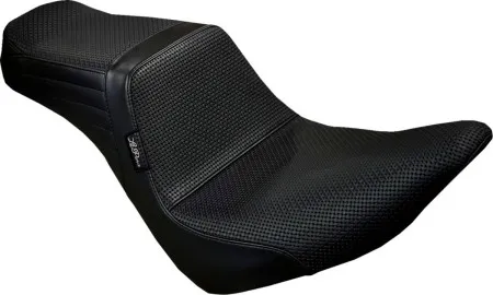 Le Pera Tailwhip Basket Weave Seat For Harley Davidson 2018-2025 Softail Sport Glide FLSB & Low Rider FXLR, FXLRS & FXLRST Models (LYR-580BW)