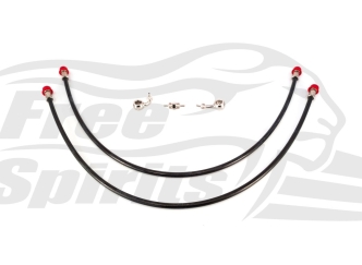 Free Spirits Rear Braided Brake Line For Indian Scout Models Without ABS (105003)