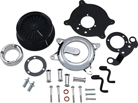 Vance & Hines VO2 Rogue Air Cleaner In Chrome Finish For HD M8 Softail, Touring And Trike Models (70381)