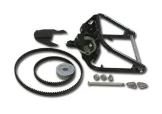 Ricks Motorcycles 300 Fat Ass Trick N Roll Swingarm Kit in Black Finish For 2011-2017 Softail Models (56-33625-8)