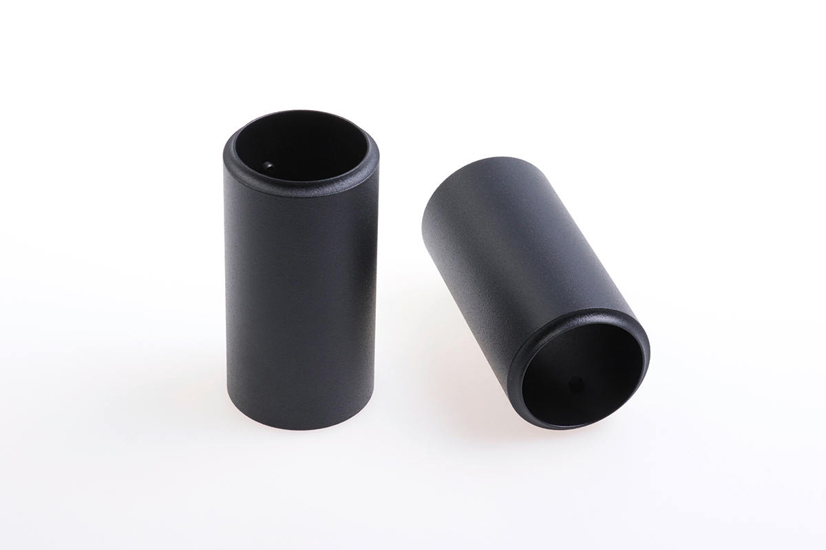 Cult Werk Upper Fork Covers In Black Gloss Powder Coated For Indian