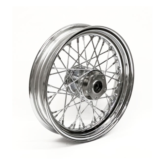 Doss 3.00 X 16 Front Wheel 40 Spokes Chrome For Harley Davidson 86-99 FLST/C/F/N Models (ARM974875)