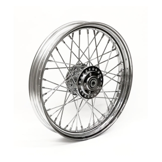 Doss 2.50 X 19 Front Wheel 40 Spokes Chrome For Harley Davidson 78-83 FXR/FX/XL Models (ARM184875)