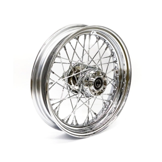 Doss 3.00 X 16 Front Wheel 40 Spokes Chrome For Harley Davidson 2008-2017 Touring Models ( No ABS) (ARM994875)